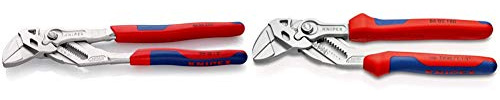 KNIPEX Zangenschlüssel (250 mm) 86 05 250 & Zangenschlüssel (180 mm) 86 05 180