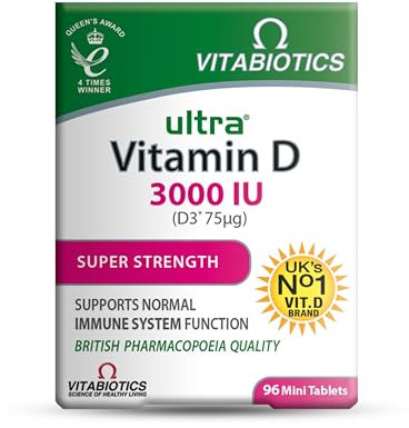 Vitamin D Tablets 3000IU, Vitabiotics Ultra