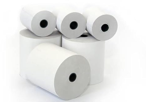 LuxuryPack Kassenrollen Bonrollen aus Thermopapier für Kassensysteme 57x40x13mm 15m 60 Stück