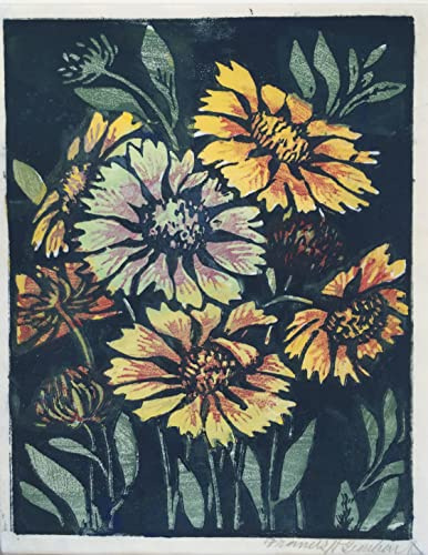 Frances H. Gearhart : Gaillardia : 1922 : Archival Quality Art Print
