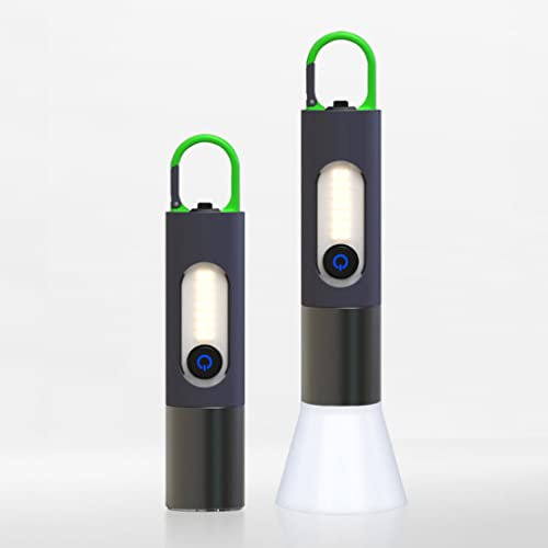 CHENRI Lampe de poche LED extensible, Lampe Torche LED Ultra Puissante, 1000 Lumens Lampe de Poche, 5 Modes Lampe de Poche Zoomable pour Camping, Randonnée, Urgences DD421