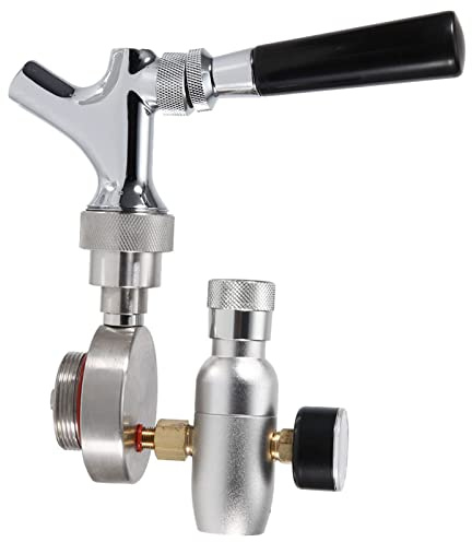 Kit de Dispensador de Grifo de Lanza de Cerveza de Acero Inoxidable Mini Barril de Cerveza Growler para 2L/3.6L/4L