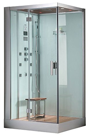 AWT AQART WATER TECHNOLOGY Dampfdusche DZ959F8 weiß/120x90/links