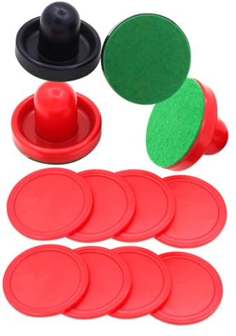 BELLIFFY Airhockey-Puck Mit Eishockey-stücken Für Tischspiele Harz-Material Für Glatten Gleitvorgang Für Kinderaktivitäten Im Innenbereich