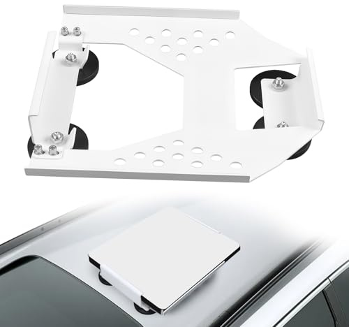 TIHOOK Star-link Mini bilhållare, Mini Star-link Dish antennhållare för biltak, magnetisk monteringssats med silikonplatta och silikontätning lämplig för bil, husbil, båt