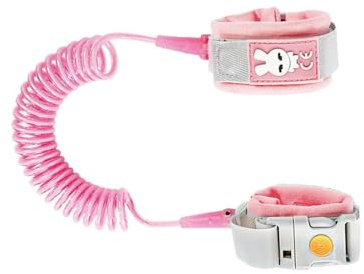 Armbandslänk för barn - infällbar magnetisk säkerhetsrem, armband för barn, barn, flickor, resor, utomhus, camping, promenader, museer och