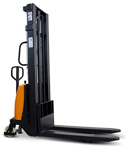 Elektro-Hochhubwagen semi-elektrisch - 1,5 t Tragkraft, Hubhöhe 1.600 mm
