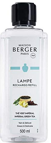 MAISON BERGER THÉ Vert Imperial 500ml Lampe Recharge/Refill Imperial Green Tea by Paris