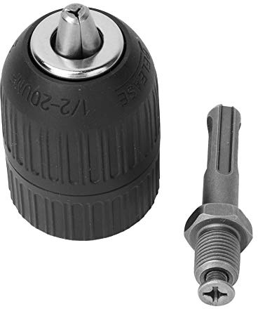 Taladro Portabrocas sin llave-2-13mm 1/2-20UNF Portabrocas sin llave autoblocante Martillo de impacto Portabrocas de conversión