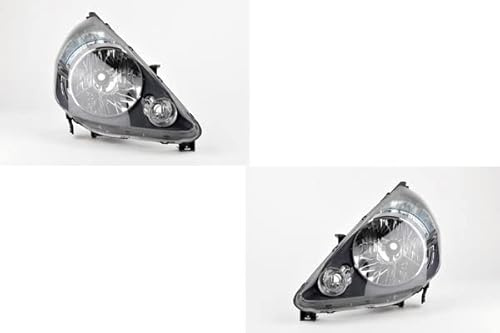 Johns, Jeu de phares pour Honda Jazz GD 01/05-07/08 H4 - Kit gauche et droit
