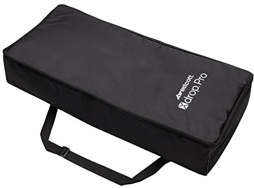 Westcott X-Drop Pro Hintergrundhülle, 3 Stück, Schwarz