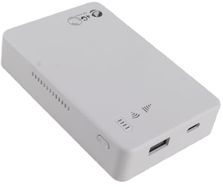 ASHATA 300 Mbit/s 4G LTE Mobiler WiFi-Hotspot, Unterstützung 10 Geräte, 5G Entriegelter Router mit SIM-Karten-Slot für Reisen, Business, Outdoor, B1 3 5 8 38 39 40 41 Band
