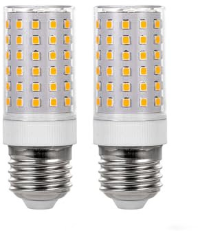IOEDHW E27-Glühbirne, 7 W, 2/10er-Pack, LED-Mais-Glühbirne, warmweiß 2700 K, 1150 Lumen, 100 Watt-Äquivalent, E26/E27-Sockel, nicht dimmbare LED-Glühbirnen, superhelle LED-Mais-Glühbirne für die Innen