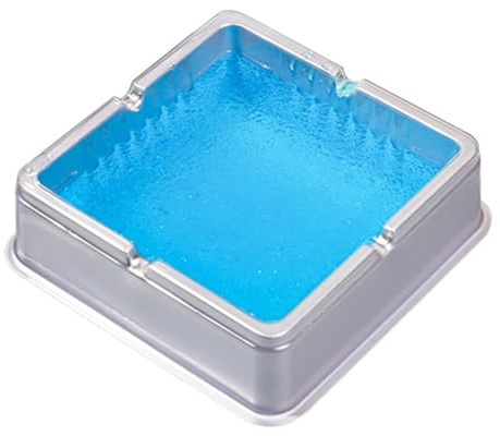 Genérico Cenicero desechable para Exterior, 50cenicero desechable con Pasta para Fumar, cenicero portátil pequeño para Apagar rápidamente los Cigarrillos, cenicero para Exterior