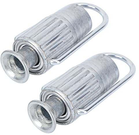 KOMBIUDA Ajustadores De Tendedero De Aluminio Resistentes Al Desgaste, Juego De 2 Tensores para Cuerdas De Secado En Interiores y Exteriores