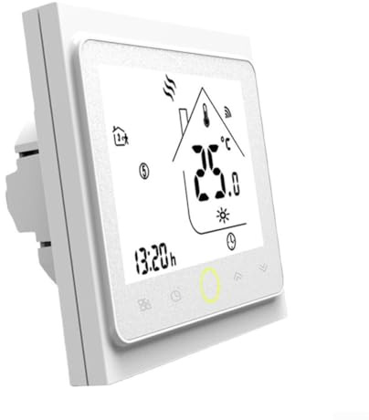 Caldaia termostatica intelligente, termostato per ambiente, riscaldamento a pavimento, Wi-Fi, programmabile, termostato WiFi, compatibile con Alexa/Tuya Smart-Life APP 5A
