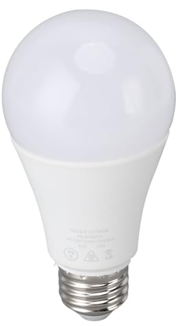 Saluaqui Smart LED Light Bulb with Remote Control and Adjustable RGB, 2700-6500K CCT, 800LM E26 A19, Stepless Dimmable, Suitable for Various Fixtures