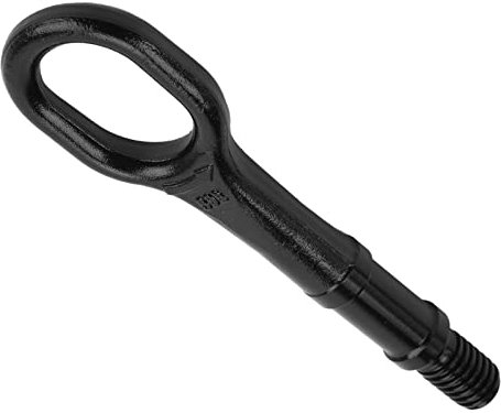 Barre de remorquage de voiture, anneau de remorque pare-chocs 1T0 805 615 A ​​​Noir, robuste, antirouille, résistant pour voiture