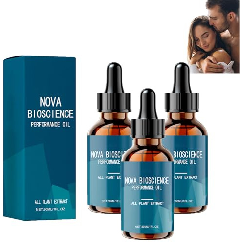 Nova Bioscience Aceite de rendimiento, vegano y libre de crueldad, aceites esenciales de alto rendimiento Nova Bioscience (1 unidad, talla única)