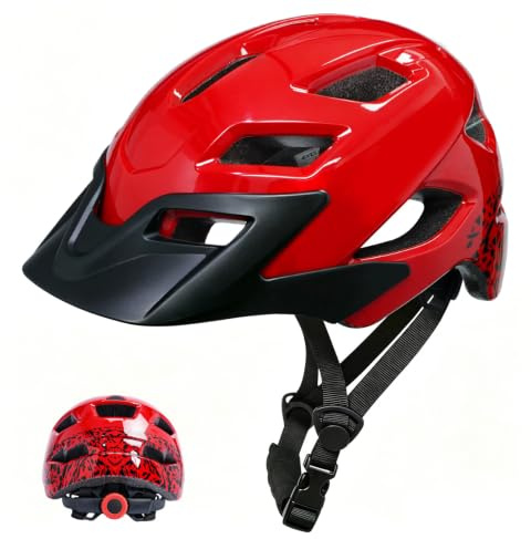 Ckorison Casque de vélo pour enfant réglable et léger pour enfants de 3 à 5 à 8 à 13 ans