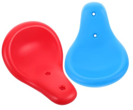 ELAYARD 2 Piezas Asiento de Repuesto para Columpio Exterior Infantil Plástico Resistente para Balancín Parques y Residenciales Diseño Ergonómico