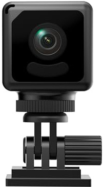 ESTABA Mini Kamera, 4K HD Kleine Kamera, WLAN Mini-Kamera Live Übertragung Handy APP, WiFi Camera mit Magnetische, Mini Camera mit Nachtsicht und Bewegungserkennungsalarm