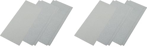 TAMIYA 87024 Lot de 10 feuilles de papier abrasif 1200/1500/2000 pour modélisme, accessoires