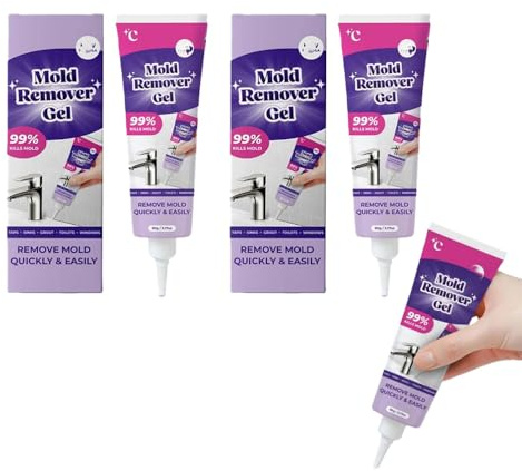 nuro clean Leistungsstarkes Haushaltsreinigungsgel - Schimmel, Kalk & Flecken entfernen, Geruch entfernen, für Fliesenfugen Bad & Küche