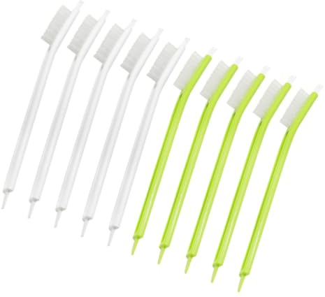 Totority kitchen gas stove cleaning brush, stove cleaner brush, 5pcs, PP, nonslip handle, for stove and cooktop, kitchen appliance cleaning