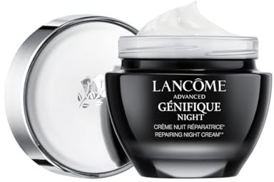Lancôme Advanced Génifique Night Cream - Hydrating & Repairing Night Moisturiser for Younger-Looking, Healthier Skin, 50ml