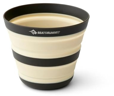 Sea to Summit Frontier Ultralight Collapsible 12 Ounce Camp Cup, Bone White