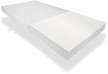 PARADIES Kindermatratze 80x160 cm Antonia - Wendematratze für Babys & Kleinkinder, abnehmbare & einzeln waschbare Bezugseiten, Schaumstoffmatratze Härtegrad H2