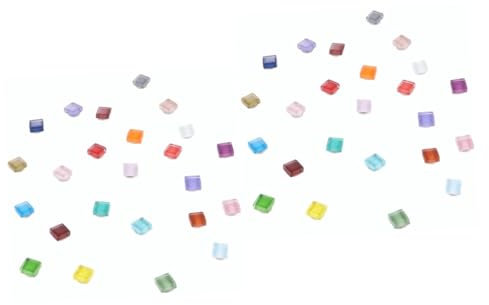 Cabilock 48 STK Mosaik-Kühlschrankmagnet kühlschrankmagnete kühlschrankaufkleber Notizhalter zettelhalter Magnete für Büroschließfächer Aufkleber für kühlschränke Kühlschrankmagnet aus Glas