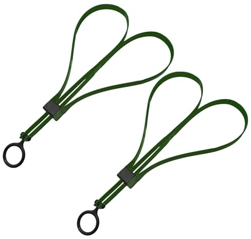 DIEKE 2 piezas de engranajes para exteriores, ataduras de cables, esposas decorativas, para acampar y senderismo