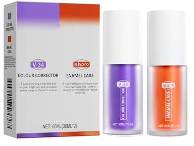 Zahnreparatur-Set mit Aufhellender Zahncreme & Schmelzregenerierender Paste, Toothpaste, Professionelle Zahnpflege-Kombination, Schutz vor Empfindlichkeit, Stärkung des Zahnschmelzes
