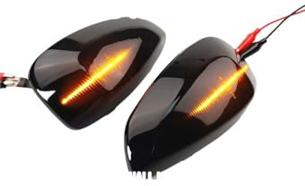 Luz de Señalización Luz LED Señal Giro Dinámica Luz Indicadora Secuencial para Espejo Retrovisor Lateral Trasero para NV400 2010-2021 para Interstar 2022-2023