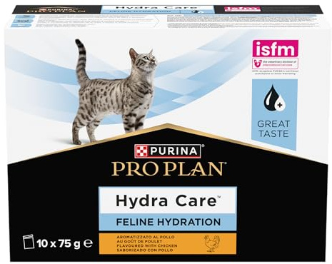 PRO PLAN HC Hydra Care Cat Supplements 10x75g (Pack of 6)