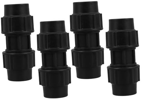 VICASKY 4 pièces Connecteurs de Tuyau Irrigation Plastique Lot de Raccords pour Tuyaux Arrosage Accessoires Irrigation Pratiques Étanchéité Fiable pour Jardin