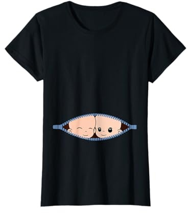 Grossesse - Maman avec des Jumeaux T-Shirt