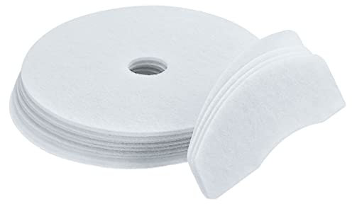 sourcing map Universal Cloth Dryer 10pcs Exhaust Filter 235x37mm, 4pcs Air Intake Filter 207x75mm, White