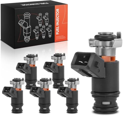 Frankberg 6x Einspritzventil Einspritzdüse Injektor Replace# IWP022 | Kompatibel mit Golf III 1H1 2.8L 2.9L Benzin 1992-1997 P.a.s.s.a.t 35I 3A2 2.8L Benzin 1991-1996
