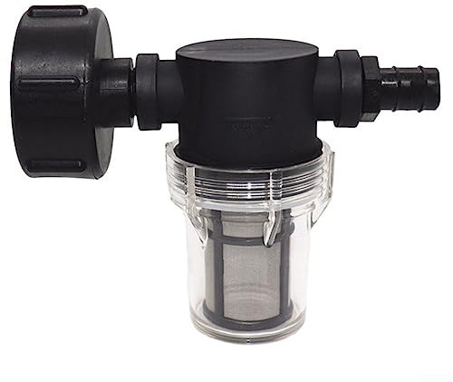 20mm IBC Rain Barrel Filter Hose Connector Water 100 Mesh Stainless Steel Strainer