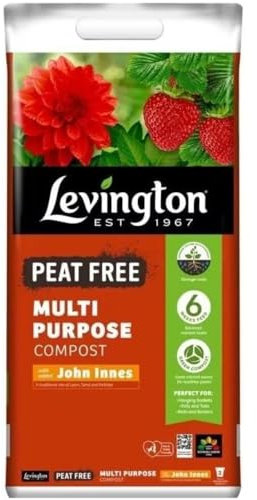 Levington Peat Free Multi-Purpose Compost - 10L