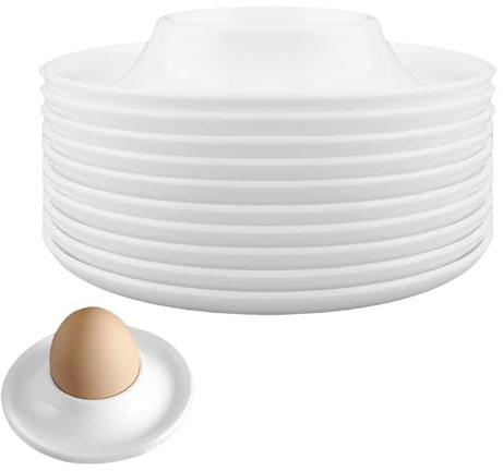 Portauova, Egg Cup, Uovo Tazze Titolari, Lavabili in Lavastoviglie, Egg Cup per Casa, Cucina e Ristorante, Vassoio per La Conservazione delle Uova nel Frigorifero, 10 Pezzi