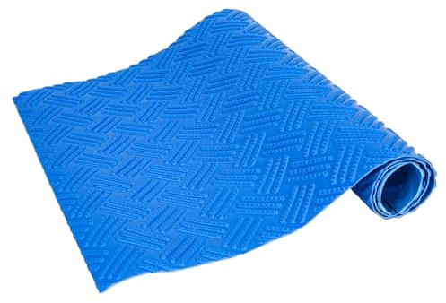 Swimming Pool Ladder Mat - Easy Pool Step Ladder - Anti-Slip Protective Cuttable Mat for Protection Surfaces Kitchen Safety Home Outdoor Bathroom