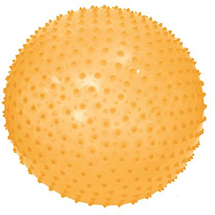 LUDI — XXL-Motorball — Ab 2 Jahren — Massierende Textur und weiche Punkte — Babygym — Spiel für drinnen und draußen — Durchmesser 45 cm