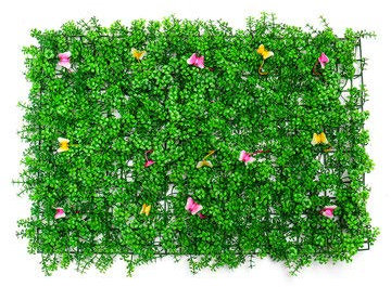 Tutoy Künstliche Pflanzenmatte Wandhecke Dekorationen Datenschutz Zaun Panel Gras - 7