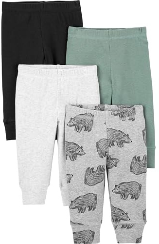 Simple Joys by Carter's Baby Boys' 4-Pack Cotton Pants