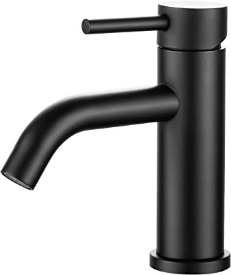 Ibergrif M11003B Miscelatore Monocomando per Bagno, Rubinetto per Lavabo con Funzione di Risparmio Idrico