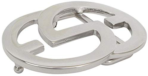 BELTINGER Gürtelschließe Emil 4,0 cm | Buckle Wechselschließe Gürtelschnalle 40mm Massiv | Druckknopf-Gürtel bis 4cm